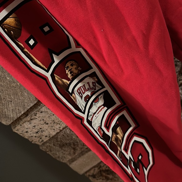 Authentic Mitchell and Ness Chicago Bulls Sweatpants sz Large - Picture 3 of 5